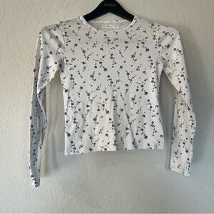 Abercrombie Kids Floral Long Sleeve Top, size 11/12